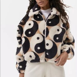 Urban Outfitters Yin Yang Sherpa Jacket